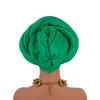 Twisted Braid Turban Cap for Women Lady Head Wraps Raw Silk  Headtie Hat Party Headwear Turbante