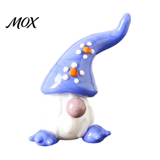 Miniature Figurines for Micro Landscapes Handmade Glass Christmas Mini Figurines, Cute Gnome Penguin Statues, Small Decorative Accents Moss Terrariums