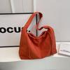 IELGY Fashion Simple Underarm Bag Casual Drawstring Canvas Large Capacity Tote Bag