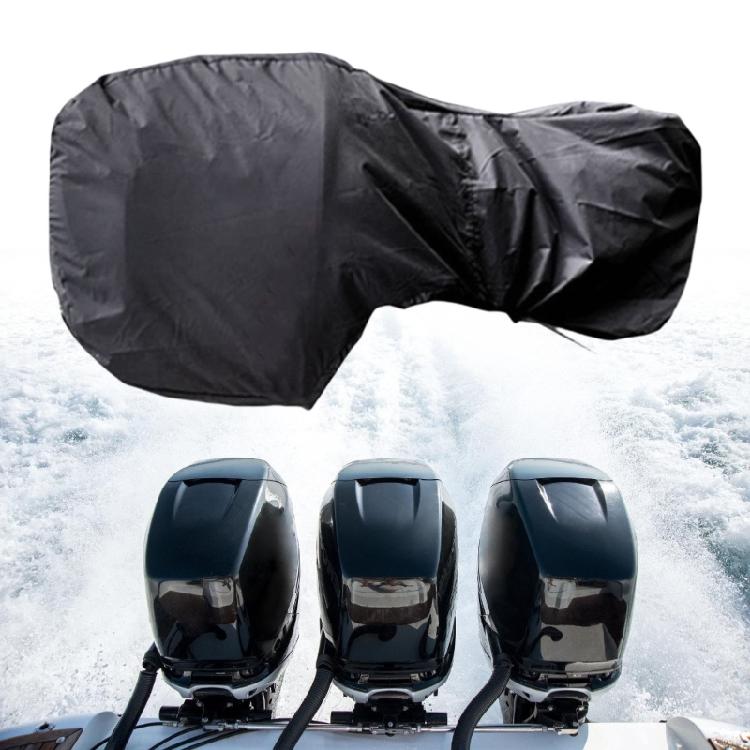 Robuster, wetterfester Außenbordmotor-Schutzhaube mit elastischem Kordelzug, verblassungsbeständige Beschichtung für 0-5 PS Motoren