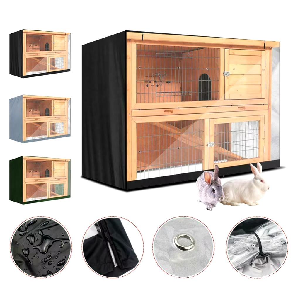 Vodotěsné kryty na drůbežárnu Prodyšný návlek na drátěnou klec Kryt na králičí kotec Venkovní