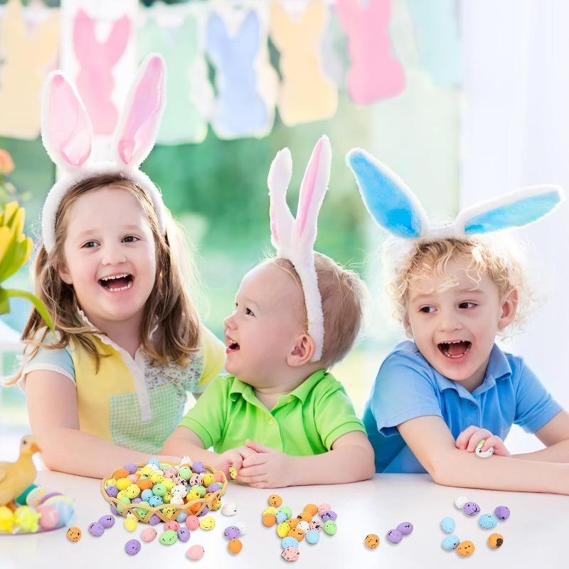 50-500PCS Easter Egg Foam DotsColorful Bird Eggs and Dove EggsHolidayDecor for Wreaths Outdoor Garden Decoration and Party Gifts