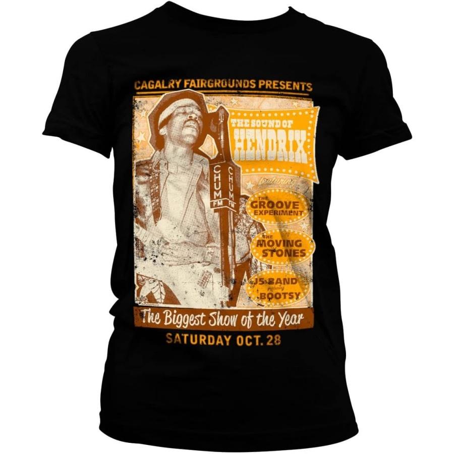 Jimi Hendrix Officially Licensed The Sound of Hendrix Poster Women T-Shirt XXXXXL разноцветный