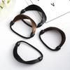Rubber Band Made Of Hair Rope Simulation Wig Head Rope Wig Hair Ring Straight Hair Tie Ponytail Elastic Hair Accessories