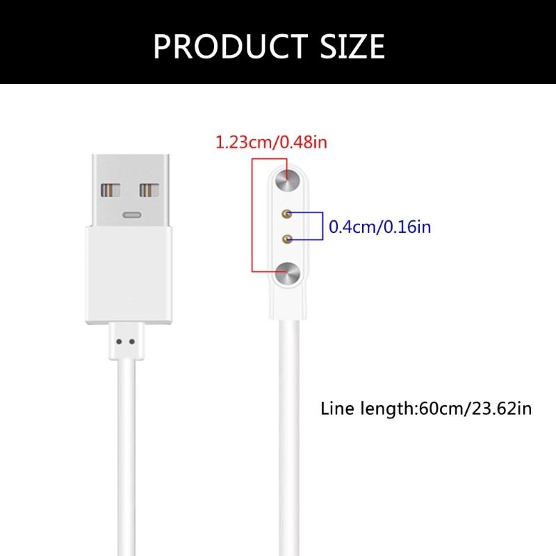 Quick Charging USB Cable With Magnetic Connectors for EraClean GM01/GM02 Lens Cleaning Device