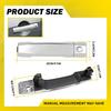 Front Side Driver Exterior Door Handle For 2004-2010 Infiniti QX56 Base Chrome