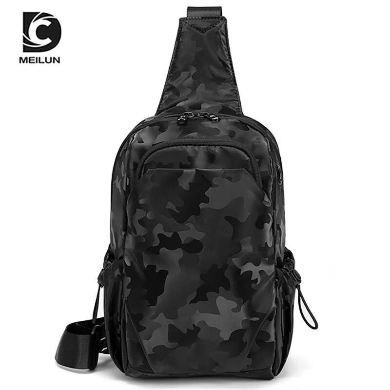 Мужская нагрудная сумка-кроссбоди из оксфордской ткани DC.meilun