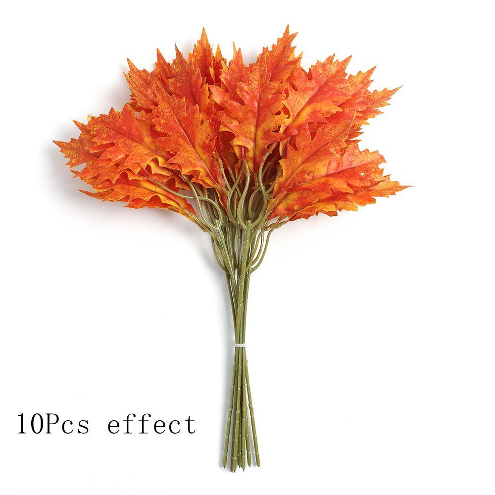 

10 шт. Искусственный лист Растение Букет Поддельный лист для Дома Комнаты Декора Сада Свадьбы Украшение Брака Наружные Гирлянды Орнаменты 10Pcs