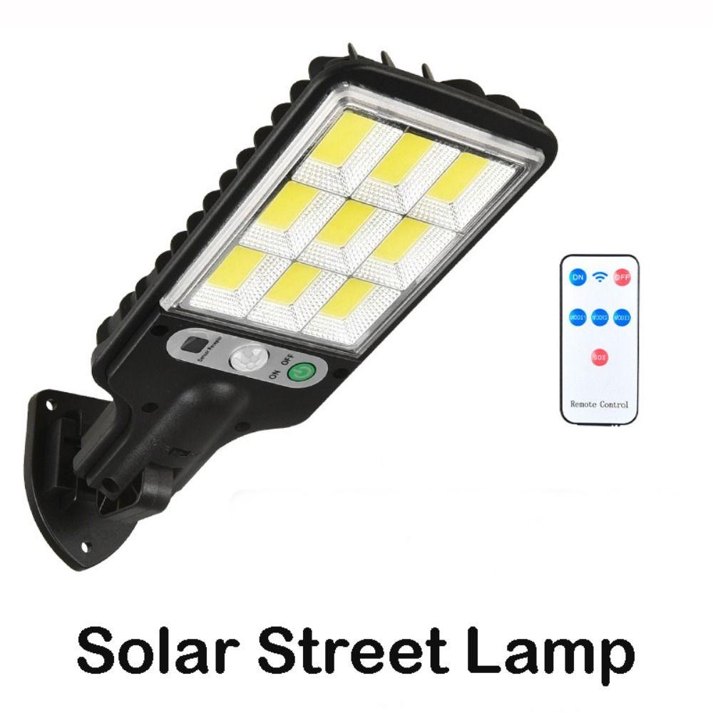 Waterproof Solar Street Lamp 3 Light Modes Security Lighting Powerful Outdoor Solar Lamp  Yard