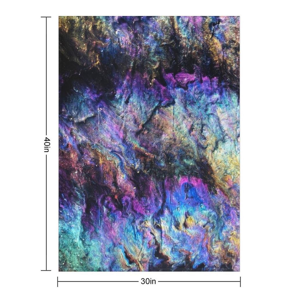 Galactic Throw Blanket Blankets Ands Multi-Purpose Hairy Bed Linens Blankets