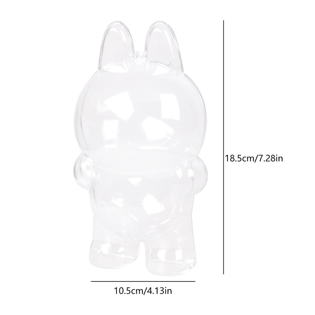 Protective Case For Standing Figure Doll Collectible Dolls With Durability And Clear Visibility for Doll Protect