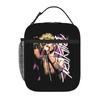 1 Piece For Students Food Container Punk Rebel Portable Pocket Billy Idol Zipper Closure Aluminum Foil Food Pouch For Travel