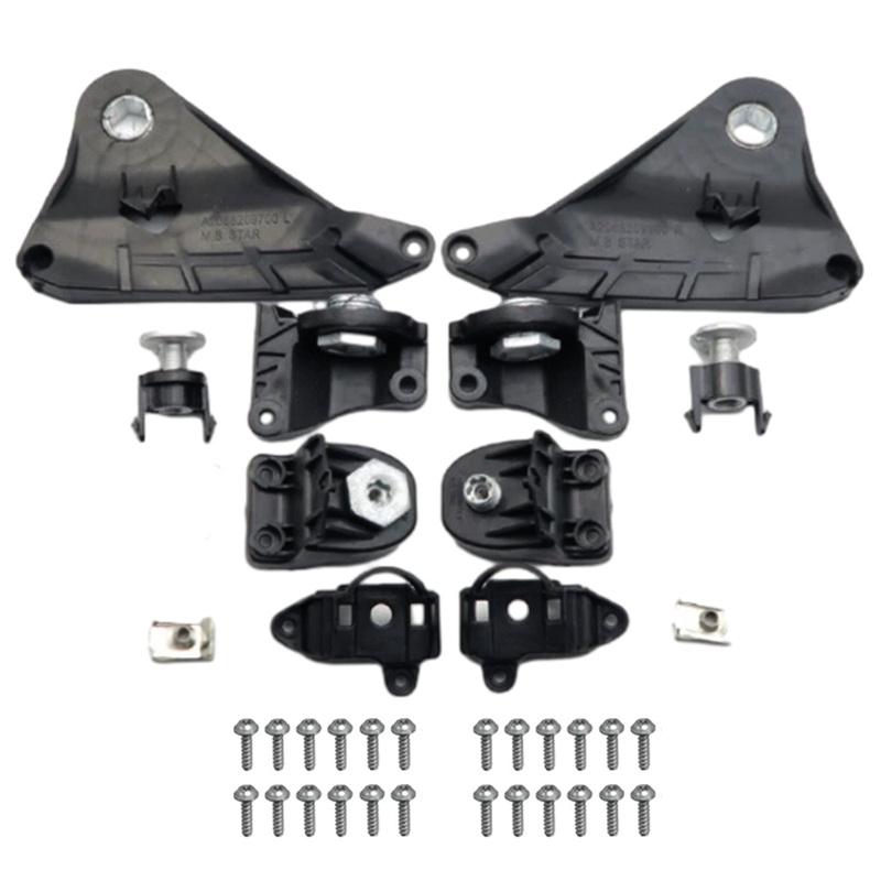 Front Pair Headlight Bracket Repair Kit For Mercedes-Benz  C-Class W206    2024 A2068209700 A2068209800 2068209800