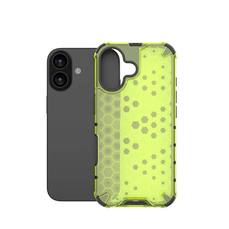 For iPhone 17 Case iPhone 17 Cover Honeycomb Style Bumper Shield Protective Back Phone Cases For iPhone 17 Air Pro Max Funda