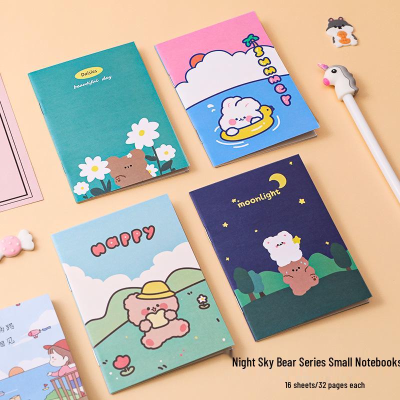 Korean Cartoon Soft Cover Notebook for Kids - Ideal As a Kindergarten or Primary School Prize or Gift