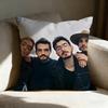 M-morat Band Pillow Case Pillowcase, Double-sided Printed, Sofa Cushion, Bedroom Headboard Pillow