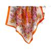 Korean Version Of Colorful Flower Print Silk Scarf Square Scarf High-End Shawl Versatile Neck Small Square Scarf Headscarf