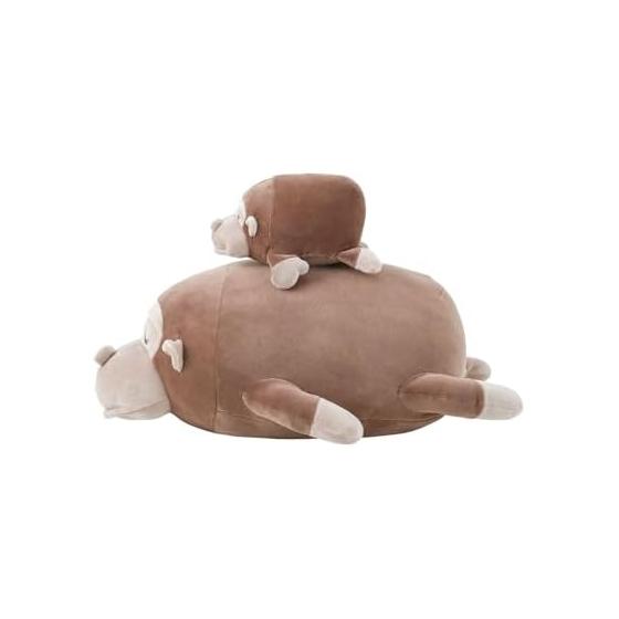 Ribuhaato Mascot Marshmallow Animal Gorilla Bongo (Total Length Approx. 11cm) Fluffy Chewy 48929-92