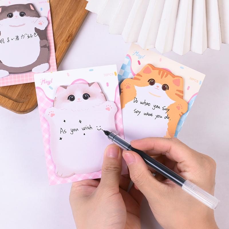 Gift Cute Pet Alien Cat Notes Message Student Handbook Cartoon N Times Lovely Memo Pad Kawai Stationery Office School Supplies