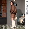 ELLASSAY 2025 Winter Goose Down Puffer Jacket with Matching Scarf