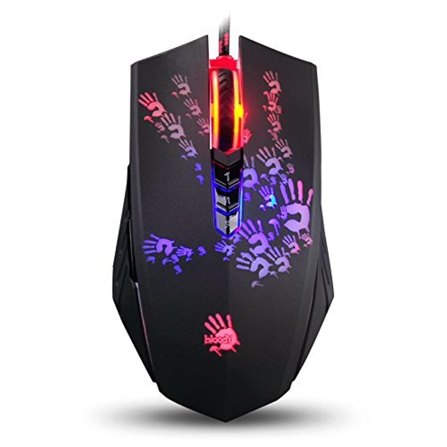 

Bloody A60L Optical Gaming Mouse with Lightstrike (LK) Switch & Scroll - Fully Programmable Advanced Macros (A60L).