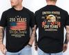 250 Years American Flag 250th Anniversary USA Bald Eagle Front & Back T-Shirt