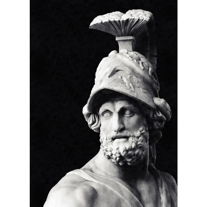 Italy Famous Sculpture Artwork Canvas Poster Poseidon David Wall Art Picture for Living Room Bedroom Club Modern Home Decor Gift
