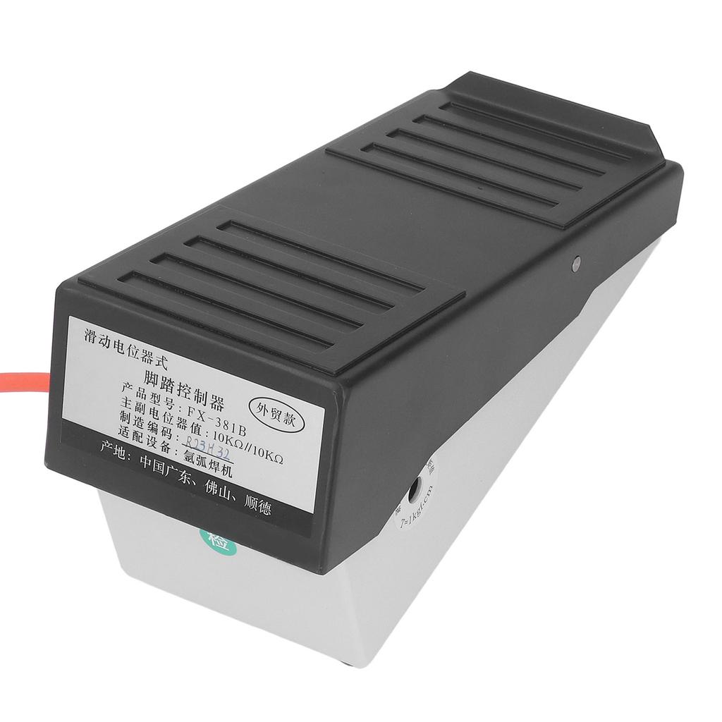 TIG sveisefotpedal glidepotensiometer Type Amp Control 14 Pins 8 Meter Ledning DC5~15V