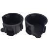 For Land Rover LR2 2008-2015 Console Drink Holder Center Cup Holder Black Plastic Cup Holder Direct Replacement Black Finish