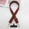 New Color Bag Shoulder Strap Mobile Phone Lanyard Woven Fashion Contrasting Color Bag Strap Crossbody Dual-purpose Strap
