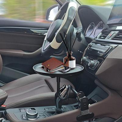 Snack Tray For Car Automotive Clip On Snack Tray Car Portable Food Table Weather-Resistant Eating Tray For Sedans SUVs Vehicles