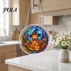 Halloween Acrylic Puzzle Suncatcher, 7.87 Inch Sun Catcher Window Hanging Ornament, Ideal for Gifting and Home Decor Sale Goods