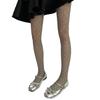 Women See Through Fishnet Pantyhose Stockings Japanese Aesthetic Hollowed Geometric Circle Pattern Mesh Tights Leggings