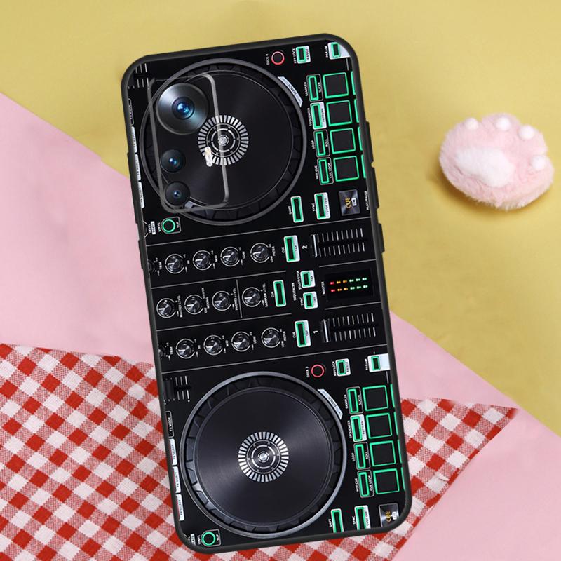 Electronic Music DJ Controller Mixer Case For Xiaomi 15 Ultra 13 14 13T 14T 15T 17 Pro Max Cover For POCO X7 Pro X5 X6 F5 F6 F7