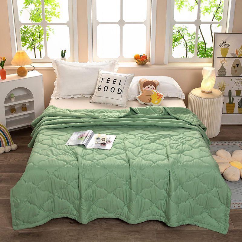 

Новое летнее одеяло из стираного хлопка однотонной расцветки 2025 года с охлаждающим эффектом 150*200