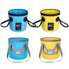 20L Camping Water Container Collapsible Bucket Water Supplies Compact Folding Water Container Fishing Bucket for House Cleaning