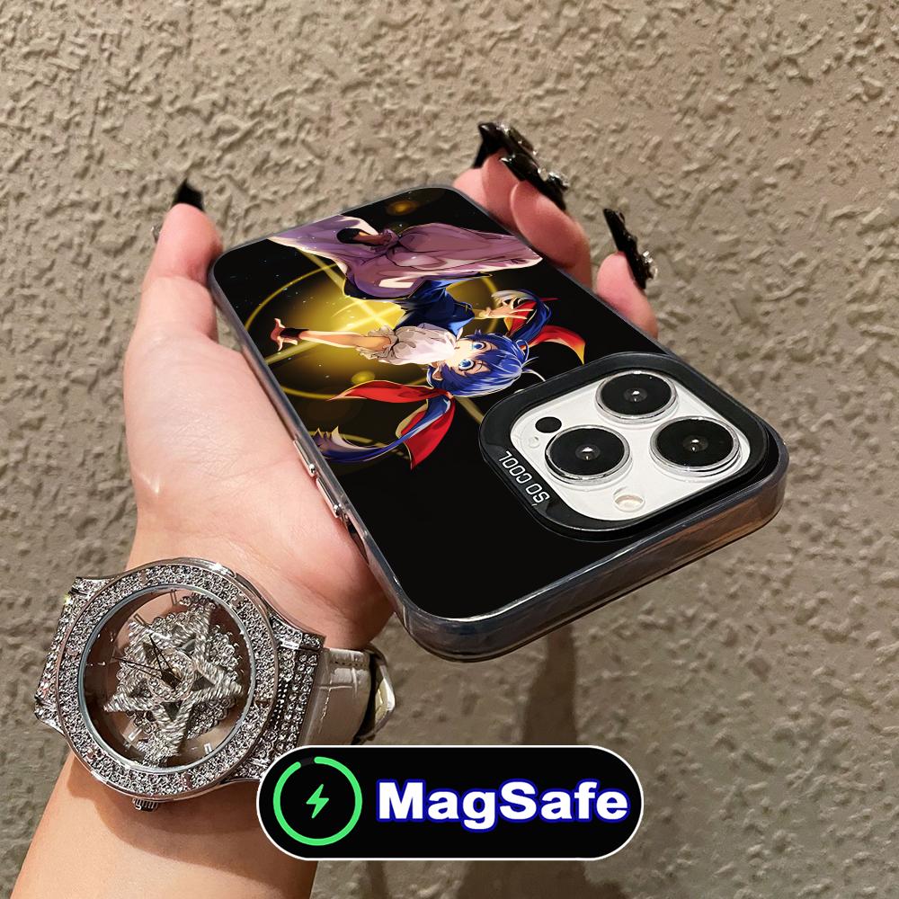 Fatal Fury Hotaru Futaba Phone Case for iPhone 17 16 15 14 13 12 11 Air Pro Max Plus MagSafe Translucent Colorful Cover Cover