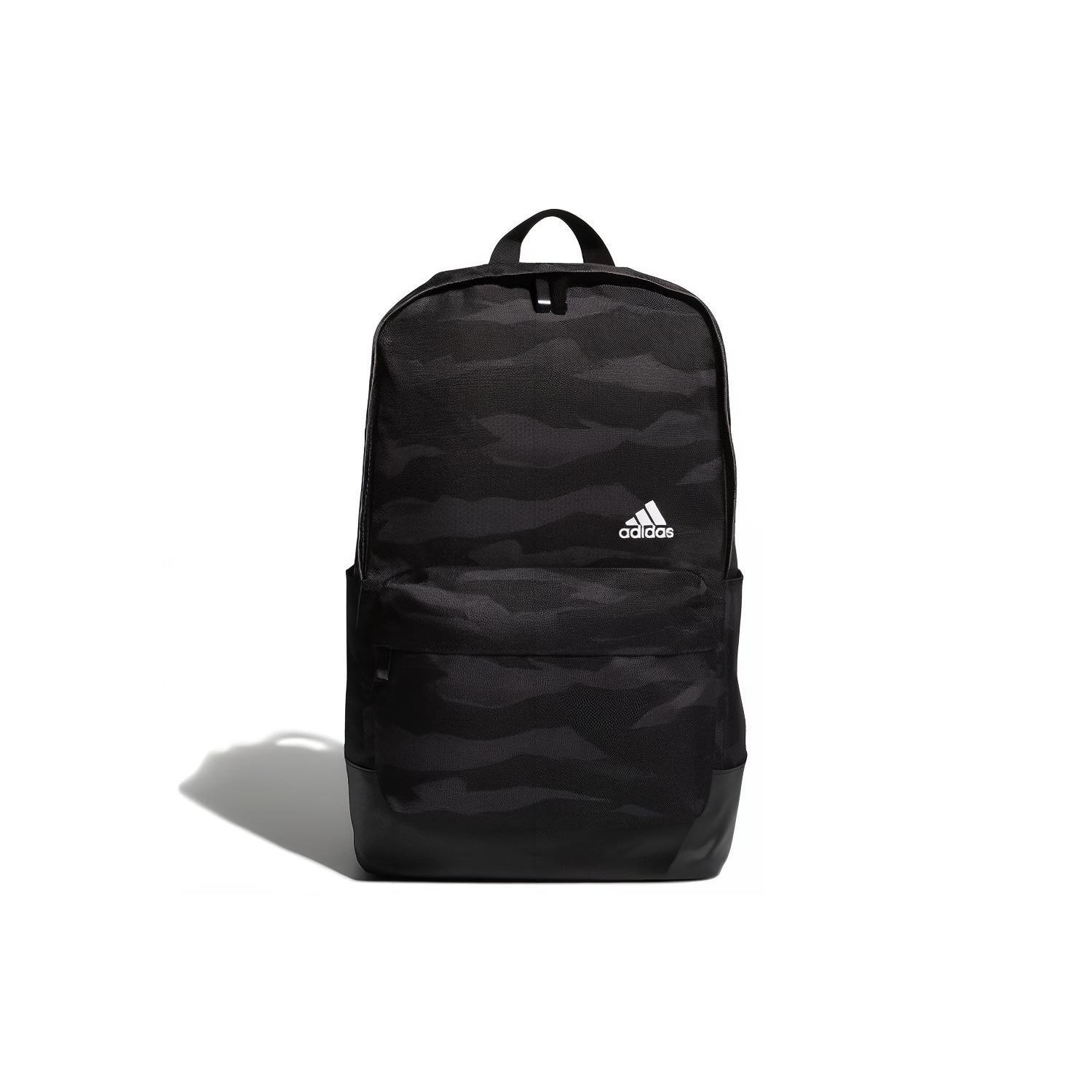 Adidas Cl Aop Sports Leisure Polyester Backpack Unisex Backpack Carbon-Black DW4272 Carbon Black