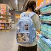 Schoolbag Star Schoolbag High Value Junior High School Girls High School Students Large Capacity 1011 New College Student Pain Bag Backpack Women