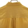 UNIQLO Linen Blend Short sleeve Button down shirt M Ocher Men's Used