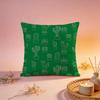 Cute Desert Cactus Print Cushion Cover Comfortable Durable Pillow Cover MultiScene for Home Office Car Sofa