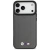 BMW M Quilted Logo MagSafe Case for iPhone 17 Pro Max Anthracite