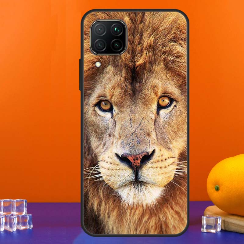 

African Lion Big Cat For Huawei Nova 9 10 SE 5T 12i 12s 11i Y91 Y90 Y60 Y70 Y72 Y61 P60 Pro P20 P40 P30 Lite Case Huawei Nova 9