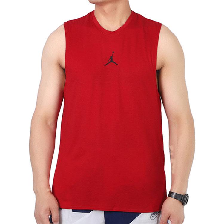Jordan Basketball Jersey Men's Red CU1025-687