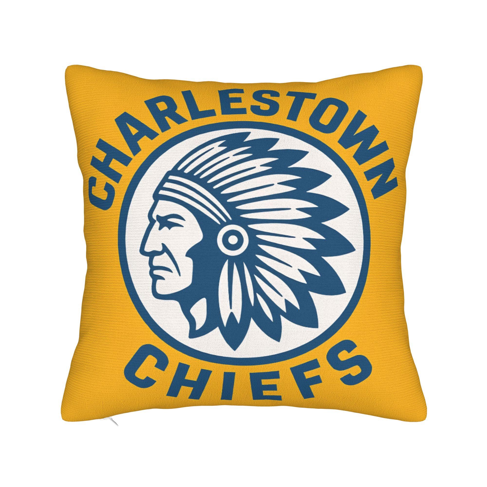 Charlestown Chiefs Pillow Case Fashion Pillow Cover Design Pillowcases For Couch Sofa Bedroom 30x30cm 12x12in