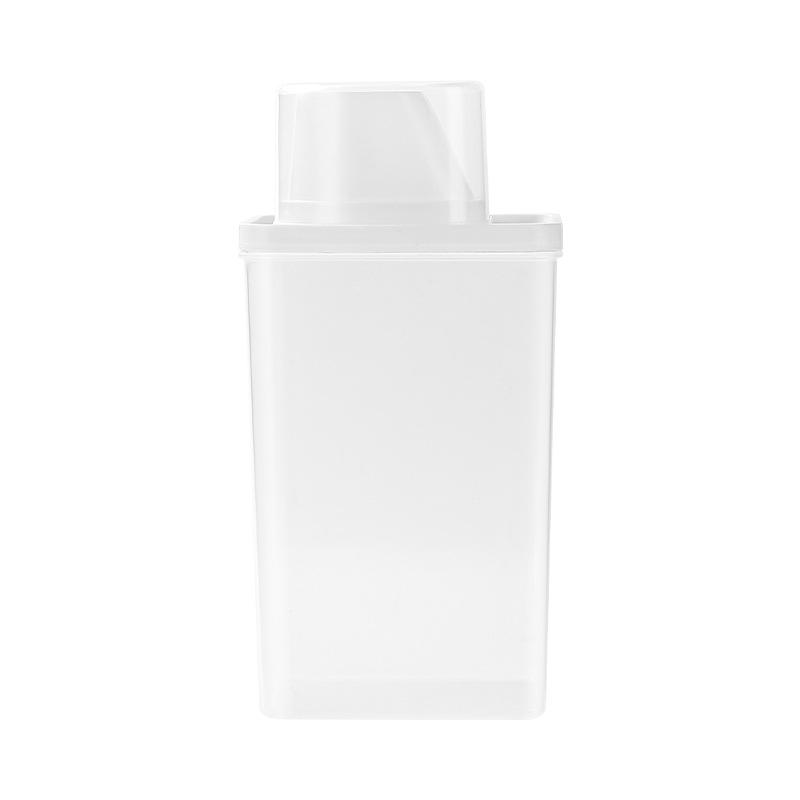 

Герметичные контейнеры для хранения продуктов, пластиковый кухонный контейнер для риса с крышкой, дозатор хлопьев, сухое хранение продуктов для зерна, муки, сахара белый