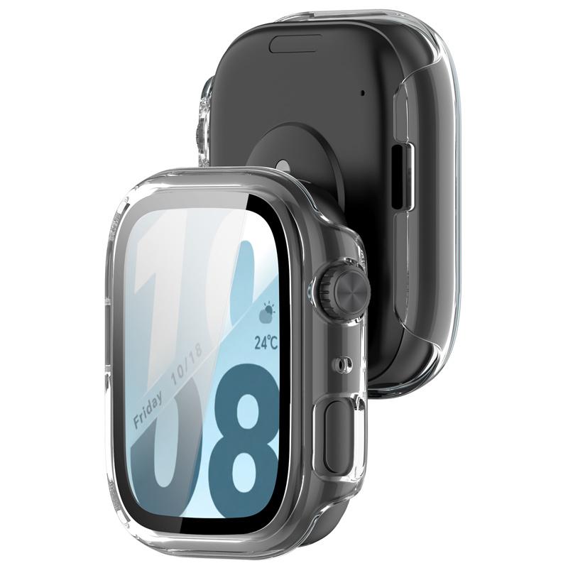 PC+Tempered Glass Case for Honor Watch X5i Smart Watch Strap Protective Cover Bumper Honor Watch X5i Screen Protector Accessories