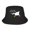 Duck Goose Accessories Bucket Hat Style Men Women Sun Hat Biting Knife White Goose Bob Packable Fishing Fisherman Cap Camping