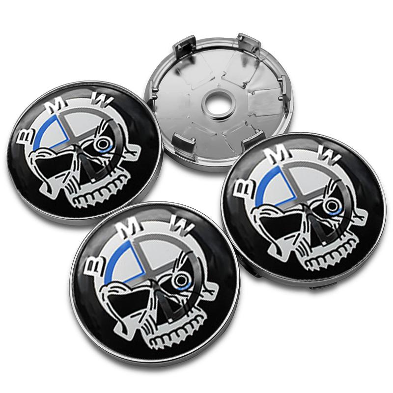 4Pc 56mm+60mm Car Logo Wheel Center Cap Emblem For BMW M Performance E46 E90 E60 F10 E39 F30 E36 F20 E87 E90 E70 Hub Cover Badge