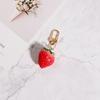 Accessories Simulation Fruit Key Holder Jewelry Gift Keyrings Strawberry Keychain Bell KeyRing